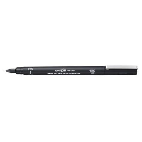 uni PIN 003 Fine Liner Drawing Pen 0.03mm