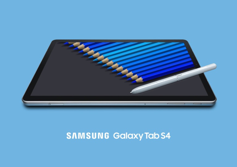 Samsung เปิดตัว Galaxy Tab S4 พร้อมปากการูปแบบใหม่