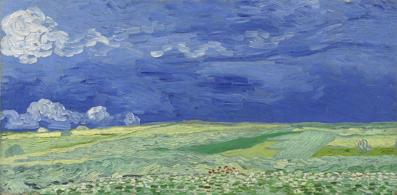 ภาพงาน Wheatfields under Thunderclouds โดย Van Gogh Museum