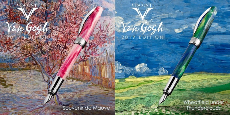 Visconti ประกาศสีใหม่สำหรับ Van Gogh วางจำหน่ายช่วงเทศกาลสิ้นปี