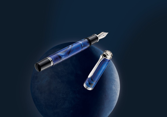 Fountain pen SE Souveraen M805 Blue Dunes, image picture-58923-highres
