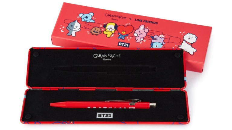 Caran d’Ache เปิดตัว 849 + LINE Friends BT 21 Limited Edition